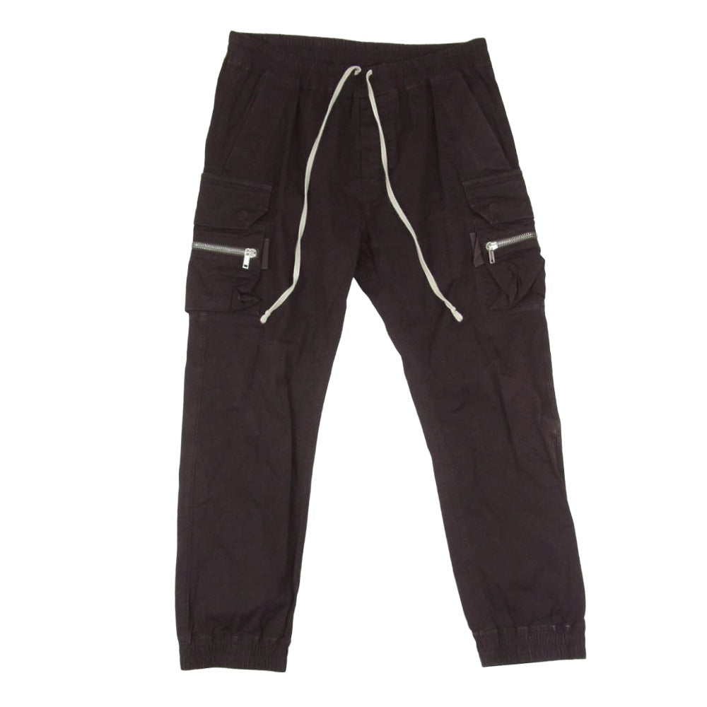 Rick Owens リックオウエンス 22SS RU01B1396-TE FOGACHINE期 TE素材 MASTODON CARGO マストドン カーゴパンツ ブラウン系 54【中古】