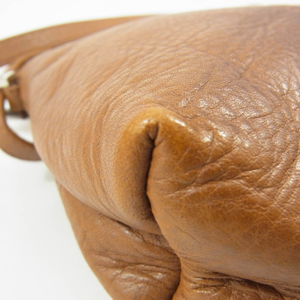 Rick Owens リックオウエンス RA02D0525-LCN small adri bag ソフトグレインカーフレザー ショルダーバッグ ブラウン系【中古】