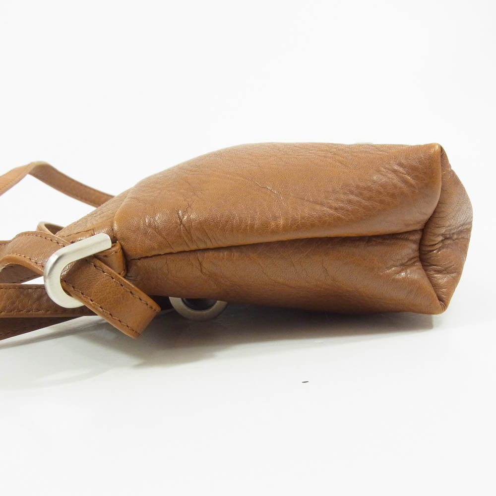Rick Owens リックオウエンス RA02D0525-LCN small adri bag ソフトグレインカーフレザー ショルダーバッグ ブラウン系【中古】