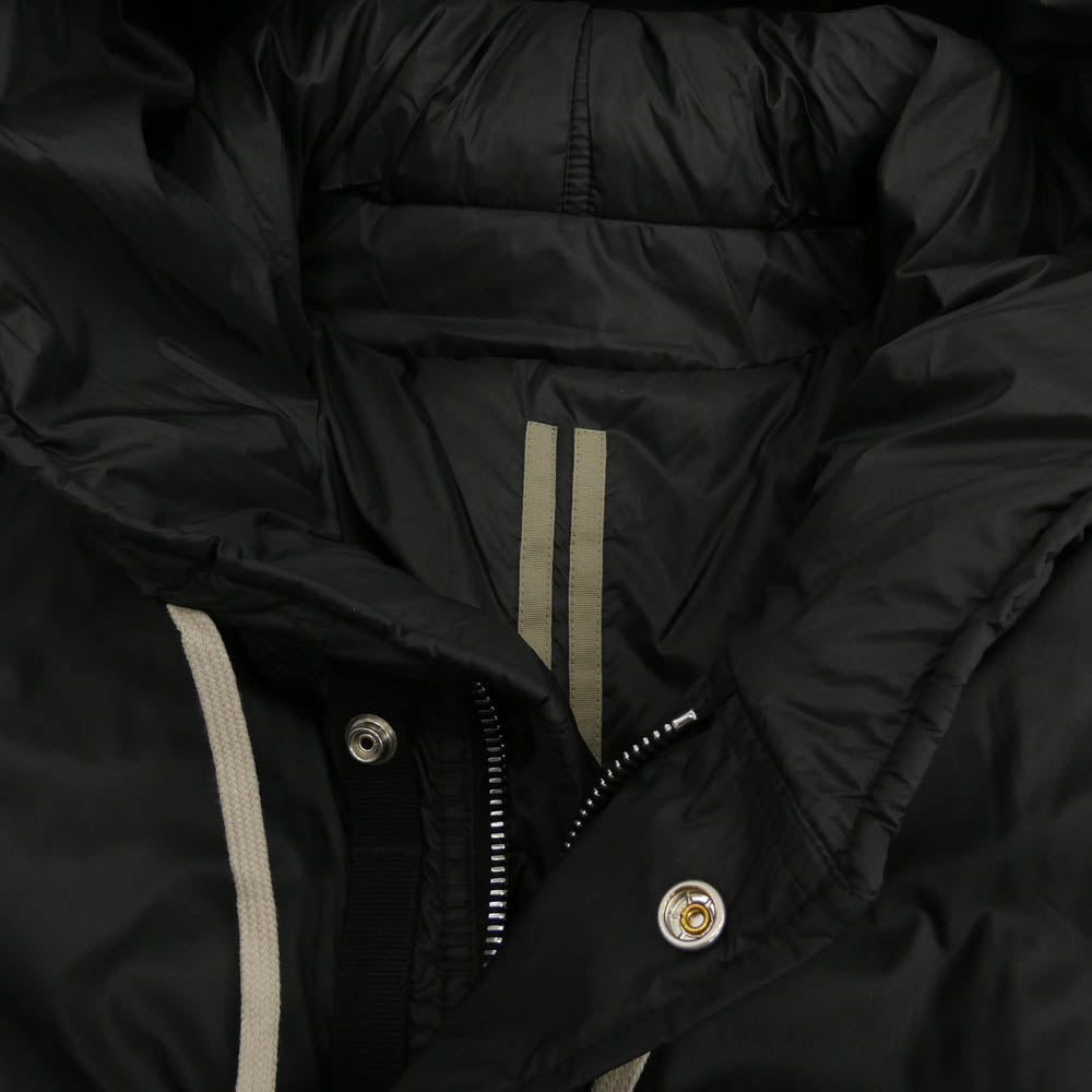 Rick Owens リックオウエンス 24AW DU02D2950-NP DRKSHDW ダークシャドウ FISHTAIL PARKA フィッシュテールパーカ 中綿 モッズコート ブラック系 M【美品】【中古】