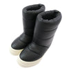 Rick Owens リックオウエンス 24AW RP02D3857 LLP Porterville期 イタリア製 Mega Bumper Lunar Boots メガバンパー ランナー レザー ブーツ ブラック系 41【極上美品】【中古】