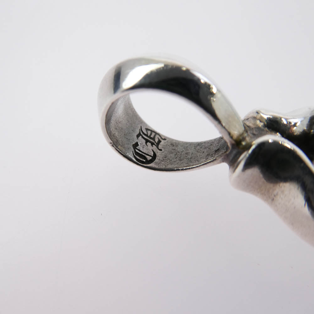 CHROME HEARTS クロムハーツ（原本無） LARGE DAGGER ラージダガー ネックレス ペンダント トップ シルバー系【中古】