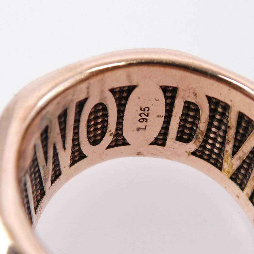 Vivienne Westwood ヴィヴィアンウエストウッド BRISTOL RING ブリストル リング ピンク系 ゴールド系 L(約16号)【中古】