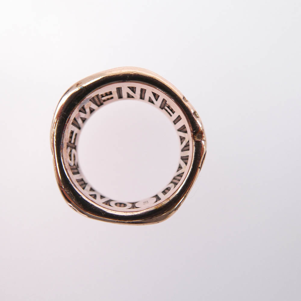 Vivienne Westwood ヴィヴィアンウエストウッド BRISTOL RING ブリストル リング ピンク系 ゴールド系 L(約16号)【中古】