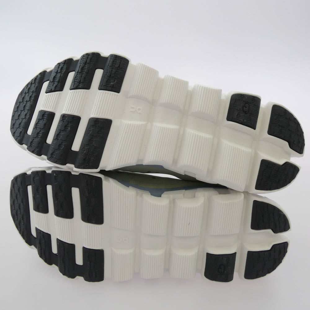 ON オン 3MD30101503 Cloudflow 4 クラウドフロー4 ランニングシューズ スニーカー グリーン系 25.5cm【極上美品】【中古】