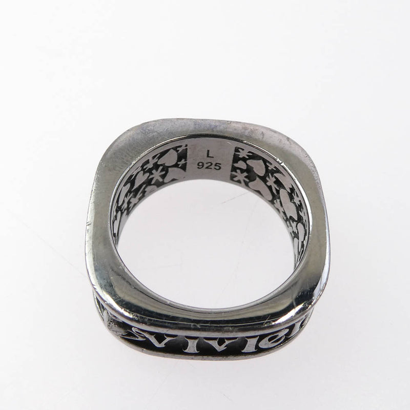 ヴィヴィアンウエストウッドスクエア シルバー リング ダイス キューブ Mサイズ ヴィヴィアンウエストウッドスクエア シルバー リング ダイス キューブ