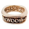 Vivienne Westwood ヴィヴィアンウエストウッド SCILLY RING シリー スクエア リング ピンクゴールド ピンク系 ゴールド系 M(14号)【中古】