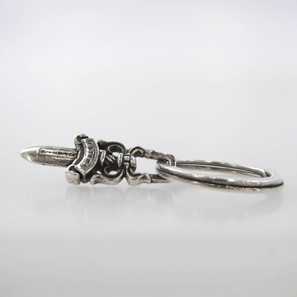 CHROME HEARTS クロムハーツ（原本無） #5 DAGGER ダガー キーリング シルバー系【中古】