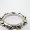 CHROME HEARTS クロムハーツ（原本無） CROSS BAND クロスバンド リング シルバー系 19号【中古】