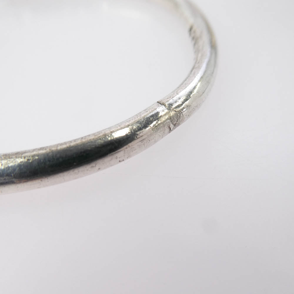 CHROME HEARTS クロムハーツ（原本無） BANGLE DOUBLE DOG ダブルドッグ バングル ブレスレット シルバー系【中古】