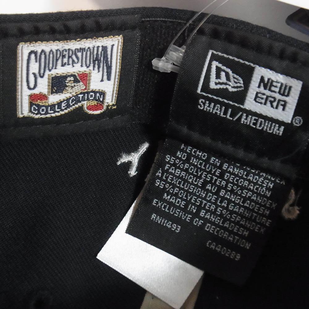 POLO RALPH LAUREN ポロ・ラルフローレン H251MLB05 New York Yankees ニューヨークヤンキース ロゴ刺繍 ベースボール キャップ ダークネイビー系 S/M【極上美品】【中古】