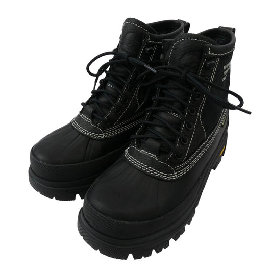 NEIGHBORHOOD ネイバーフッド 25AW 2525959N-FWM01 NH X SOREL ソレル DAYSTORM HORIZON GTX デイストーム ホライゾン ゴアテックス ウィンターブーツ スニーカー ブラック系 25cm【美品】【中古】