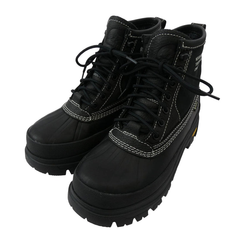 NEIGHBORHOOD ネイバーフッド 25AW 2525959N-FWM01 NH X SOREL ソレル DAYSTORM HORIZON GTX デイストーム ホライゾン ゴアテックス ウィンターブーツ スニーカー ブラック系 25cm【美品】【中古】