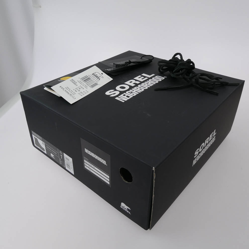 NEIGHBORHOOD ネイバーフッド 25AW 2525959N-FWM01 NH X SOREL ソレル DAYSTORM HORIZON GTX デイストーム ホライゾン ゴアテックス ウィンターブーツ スニーカー ブラック系 25cm【美品】【中古】
