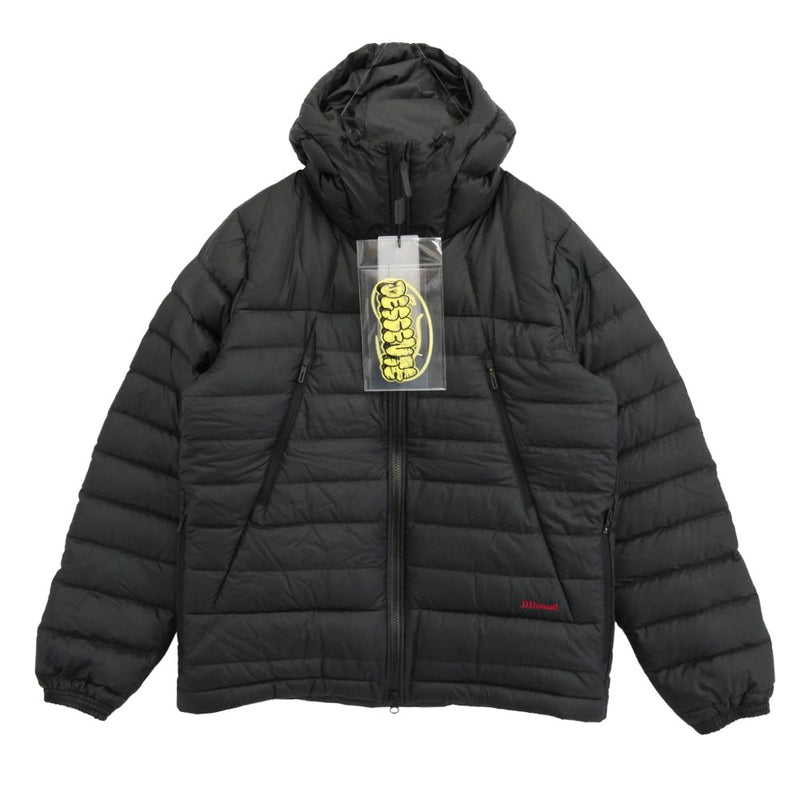 DESCENTE デサント DU5FDJJ3MB JJJJound ジョウンド ALLTERRAIN オルテライン PERTEX パーテックス フーデッド ダウンジャケット ブラック系 S【極上美品】【中古】