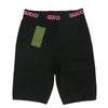GUCCI グッチ 688421 XJDS5 イタリア製 ロゴリブ テクニカル ジャージー バイカー ショート パンツ ブラック系 M【極上美品】【中古】