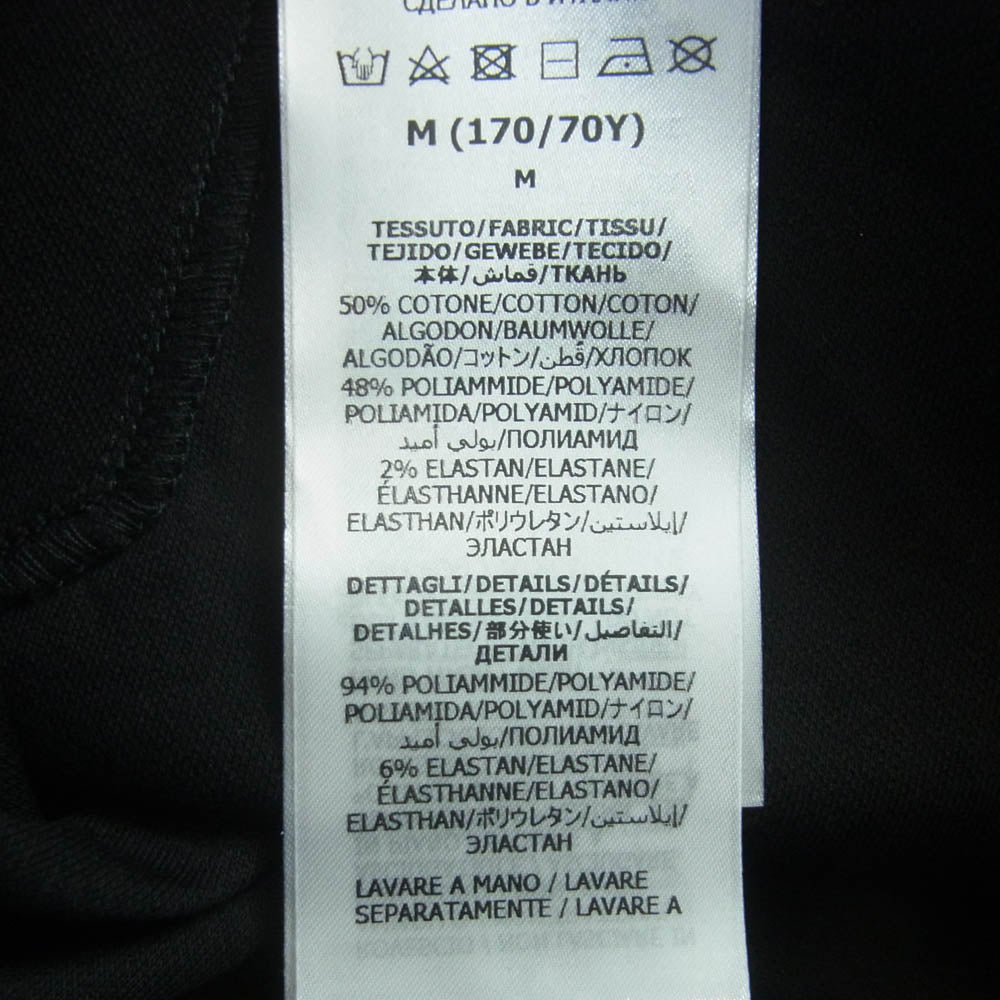 GUCCI グッチ 688421 XJDS5 イタリア製 ロゴリブ テクニカル ジャージー バイカー ショート パンツ ブラック系 M【極上美品】【中古】