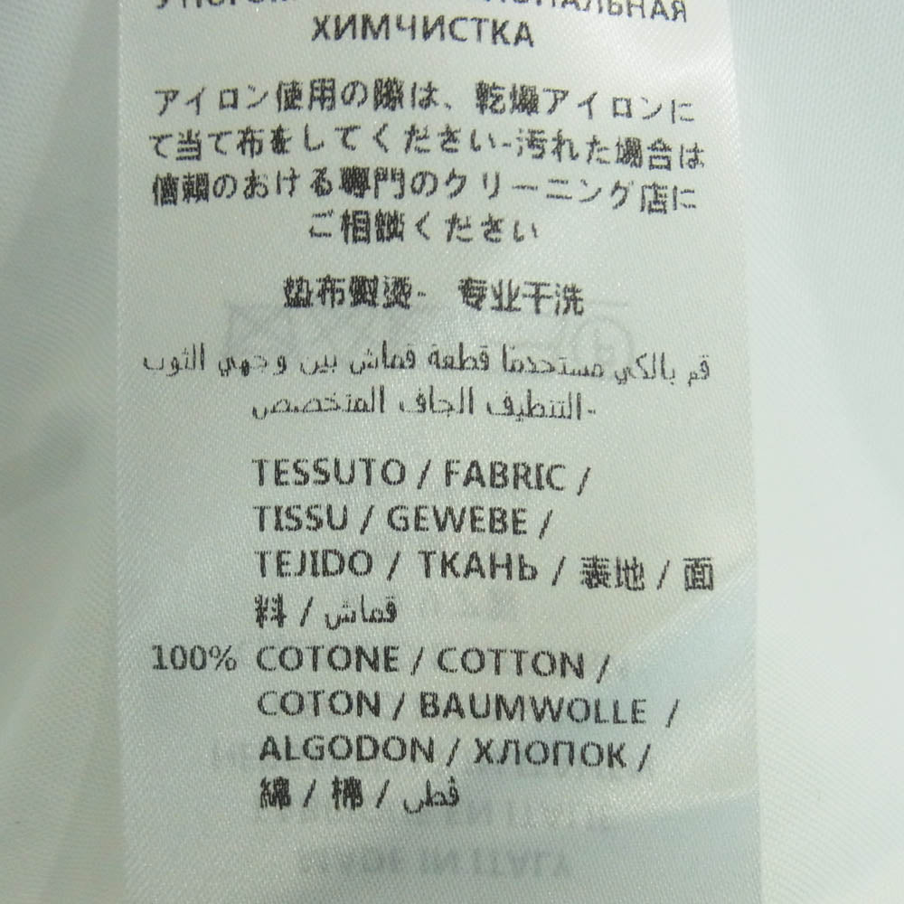 GUCCI グッチ 523500 Z341L イタリア製 シンボルズ マルチエンブロイダリー 長袖 シャツ ドレスシャツ ホワイト系 14.5【極上美品】【中古】