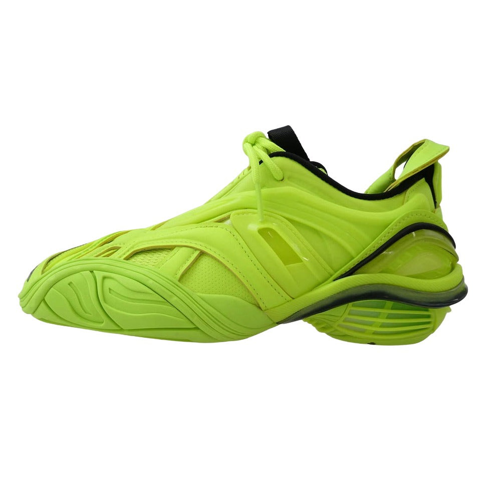 BALENCIAGA バレンシアガ 617517 W2UA1 TYREX タイレックス ローカット スニーカー FULO YELLOW 蛍光イエロー系 24cm【極上美品】【中古】