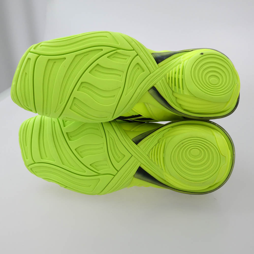 BALENCIAGA バレンシアガ 617517 W2UA1 TYREX タイレックス ローカット スニーカー FULO YELLOW 蛍光イエロー系 24cm【極上美品】【中古】