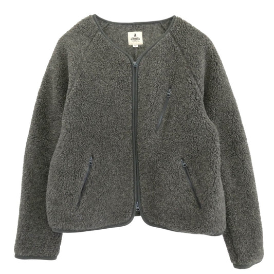 コールドブレーカー ボアフリース ライナー カーディガン ジップアップ ジャケット ブラウン系 L【中古】