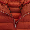 テンシー TC-J0728 DOWN LINER HOODED ダウン ライナー フーデッド ジャケット 44 レッド系 オレンジ系 44【中古】