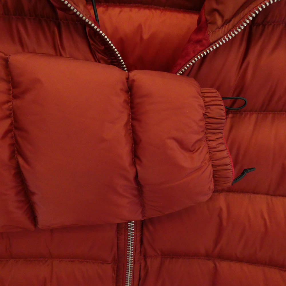 テンシー TC-J0728 DOWN LINER HOODED ダウン ライナー フーデッド ジャケット 44 レッド系 オレンジ系 44【中古】