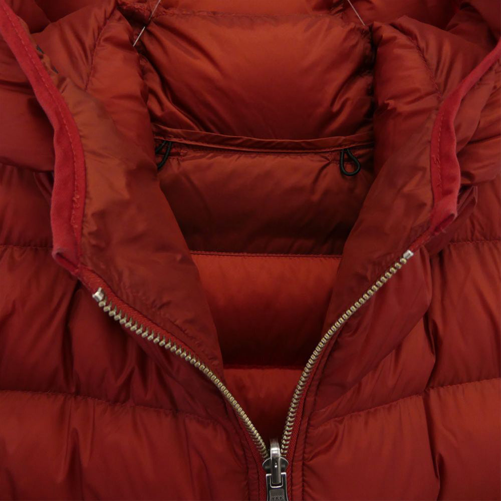テンシー TC-J0118 DOWN LINER HOODED ダウン ライナー フーデッド ジャケット 50 オレンジ系 50【中古】