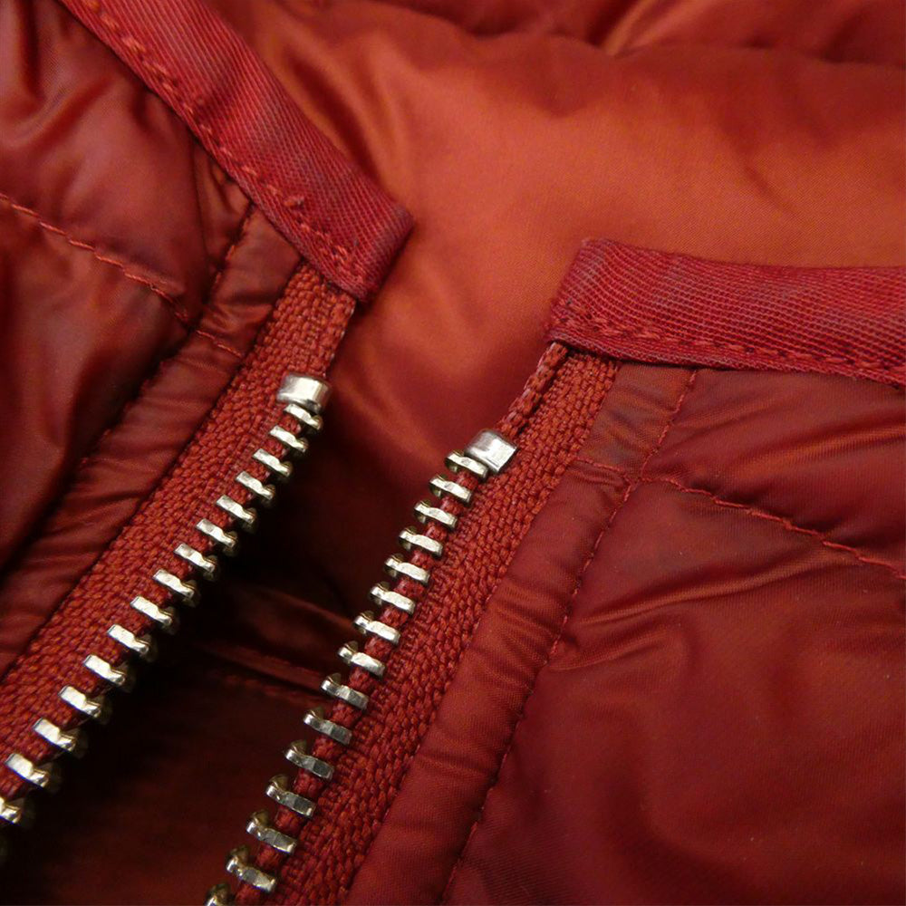 テンシー TC-J0118 DOWN LINER HOODED ダウン ライナー フーデッド ジャケット 50 オレンジ系 50【中古】