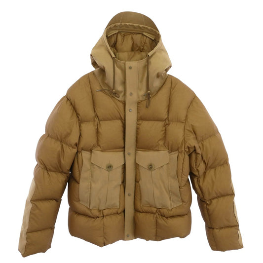 テンシー TC-J0920 TEMPEST COMBO DOWN JACKET OJJ 高密度ベンタイル テンペスト コンボ フーデッド ダウンジャケット ベージュ系 44【中古】