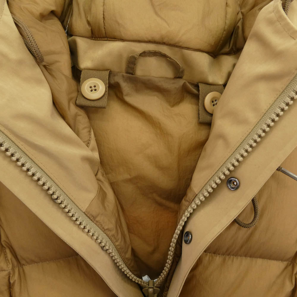 テンシー TC-J0920 TEMPEST COMBO DOWN JACKET OJJ 高密度ベンタイル テンペスト コンボ フーデッド ダウンジャケット ベージュ系 44【中古】