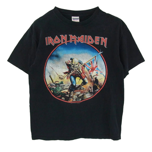 ヴィンテージ 00S IRON MAIDEN The Trooper アイアンメイデン バンド Tシャツ GILDAN ブラック系 M【中古】