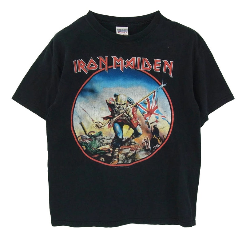 ヴィンテージ 00S IRON MAIDEN The Trooper アイアンメイデン バンド Tシャツ GILDAN ブラック系 M【中古】