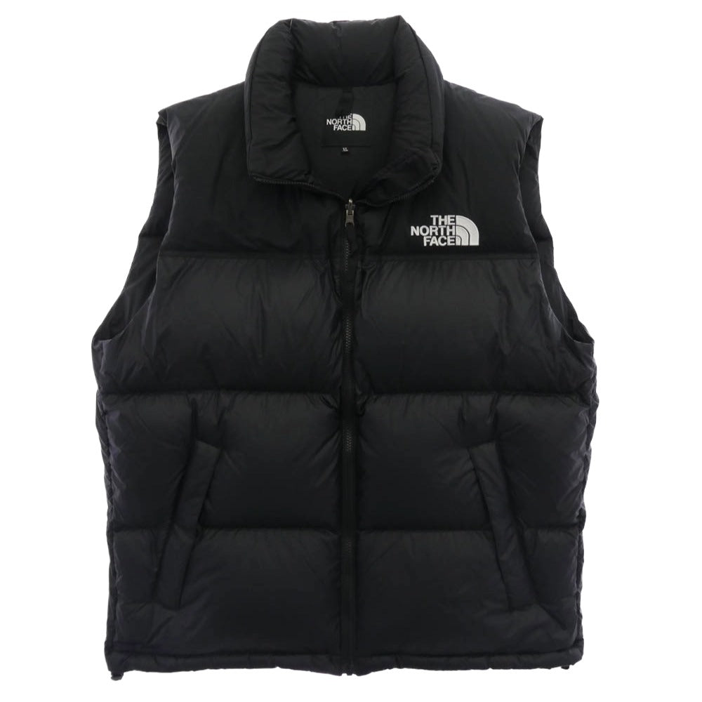 THE NORTH FACE ノースフェイス ND92557 NUPTSE VEST ヌプシ ベスト ダウンベスト ブラック系 XL【中古】