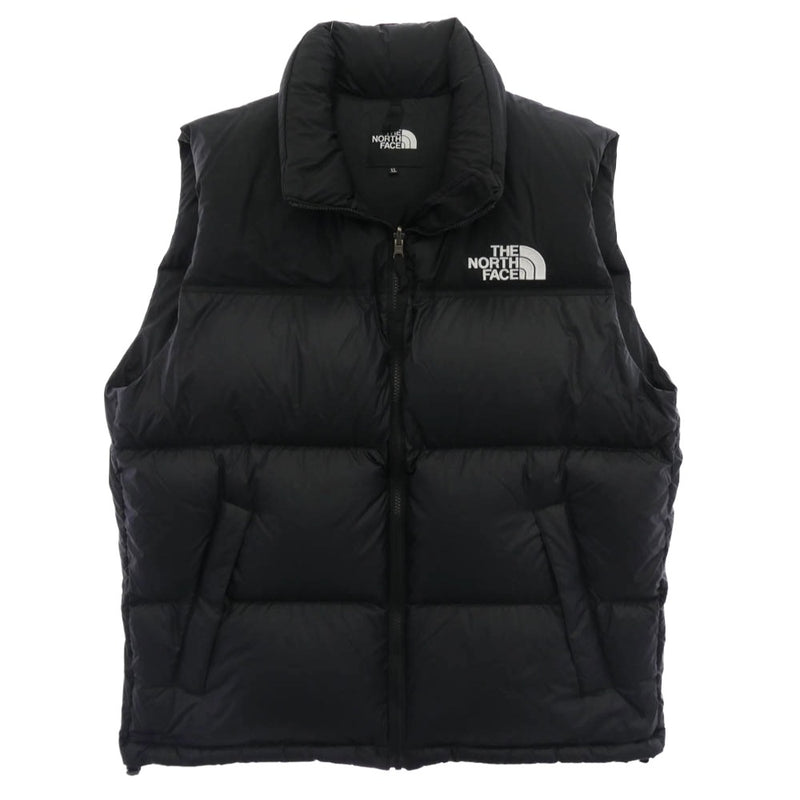 THE NORTH FACE ノースフェイス ND92557 NUPTSE VEST ヌプシ ベスト ダウンベスト ブラック系 XL【中古】