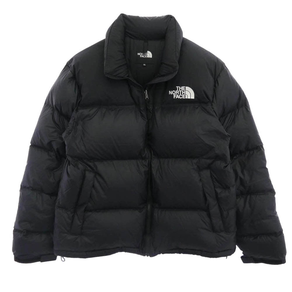 THE NORTH FACE ノースフェイス ND92555 NUPTSE JACKET ヌプシ ダウン ジャケット ブラック系 XL【極上美品】【中古】