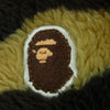 A BATHING APE アベイシングエイプ 1E801823023 1ST CAMO BOA GLOVES ファースト カモ ボア グローブ 猿ワッペン付 手袋 ブラック系 ブラウン系 M【新古品】【未使用】【中古】