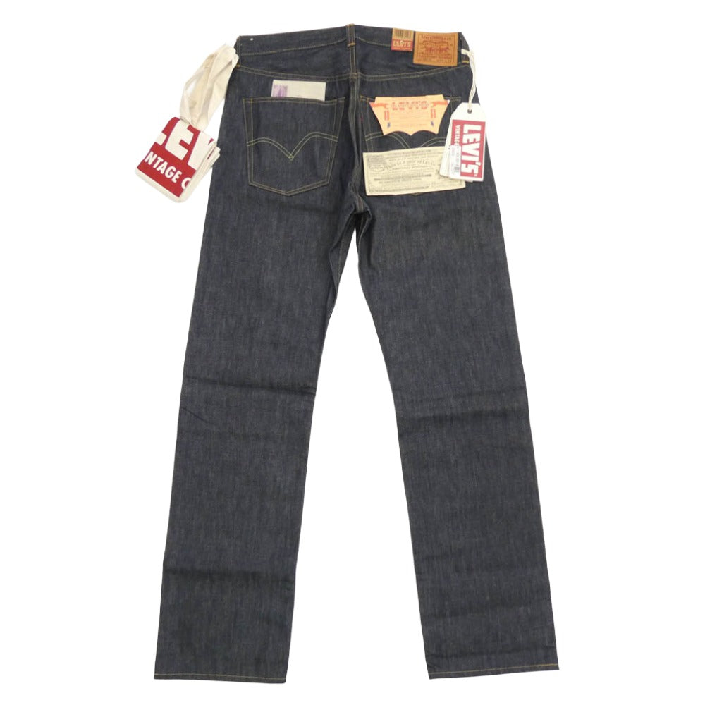 Levi's リーバイス 47501-0117 VINTAGE CLOTHING USA製 501XX 1947年モデル ボタン裏刻印4420 デニムパンツ インディゴブルー系 W34 L34【新古品】【未使用】【中古】