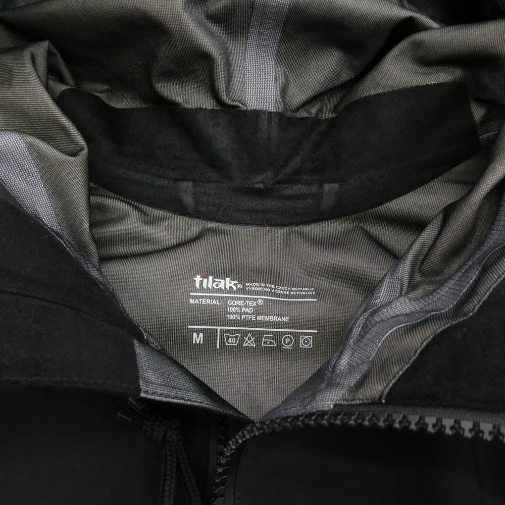 TILAK ティラック GORE-TEX Raptor MiG Jacket ゴアテックス ラプター ミグ ナイロン ジャケット ブラック系 M【中古】