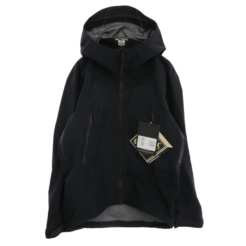 ARC'TERYX アークテリクス 13885 LEAF Alpha LT Jacket GEN2 前期 カナダ製 リーフ アルファライト ジャケット ブラック系 S【中古】