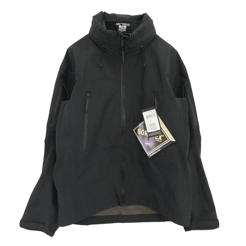 ARC'TERYX アークテリクス 18AW 18863 LEAF ALPHA JACKET GEN2 後期 カナダ製 リーフ アルファ ジャケット ゴアテックス ジャケット ブラック系 M【中古】