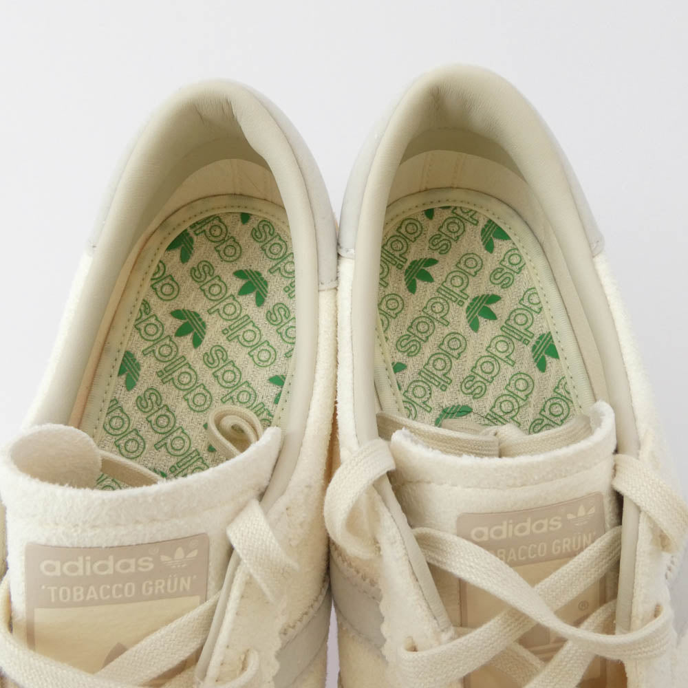 adidas アディダス GX6940 Tobacco Gruen Cream White タバコ グルーエン クリームホワイト スニーカー オフホワイト系 28cm【中古】