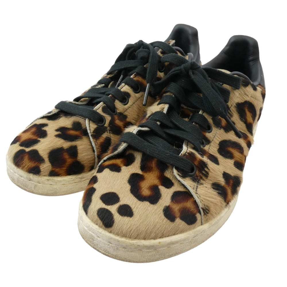 adidas アディダス S75116 STAN SMITH LEOPARD スタンスミス レオパード ハラコ スニーカー マルチカラー系 26.5cm【中古】