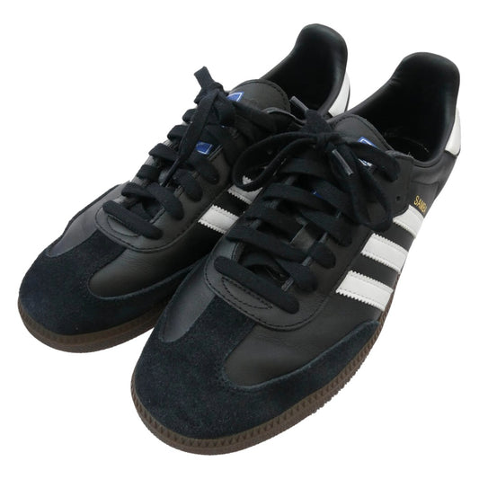 adidas アディダス B75807 Samba OG Core Black Cloud White Gum サンバ コアブラック クラウド ホワイト ガム スニーカー ブラック系 28.5cm【中古】