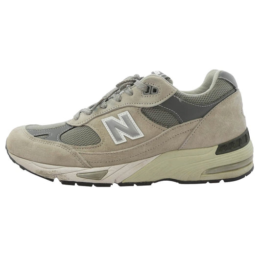 NEW BALANCE ニューバランス M991GL 991 グレー ローカット スニーカー グレー系 27.5cm【中古】