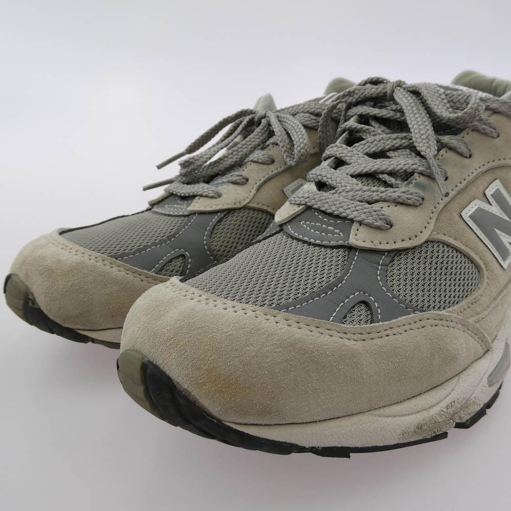 NEW BALANCE ニューバランス M991GL 991 グレー ローカット スニーカー グレー系 27.5cm【中古】