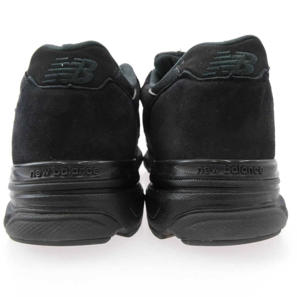 NEW BALANCE ニューバランス M920BLK 920 スエード ローカット スニーカー ブラック系 US10【中古】