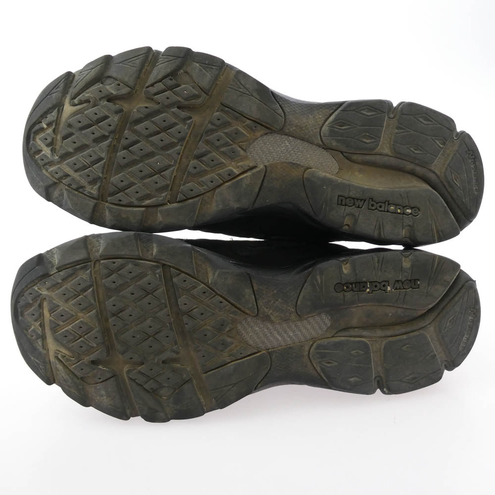 NEW BALANCE ニューバランス M920BLK 920 スエード ローカット スニーカー ブラック系 US10【中古】