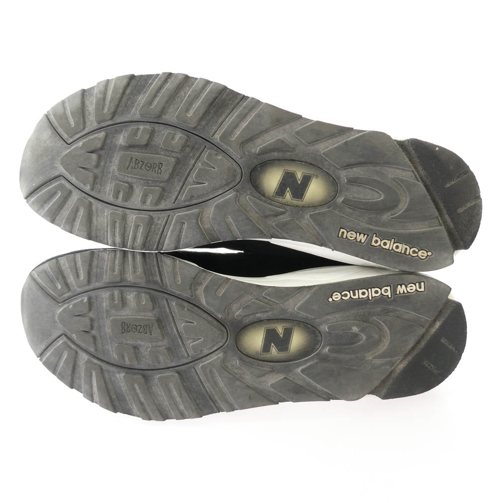NEW BALANCE ニューバランス M990BL2 990V2 Black Made in USA スエード メッシュ スニーカー ブラック系 27.5cm【中古】