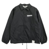 NEIGHBORHOOD ネイバーフッド 23SS 231TSNH-JKM01 WINDBREAKER JACKET ロゴプリント ウィンドブレーカー コーチジャケット ブラック系 M【中古】